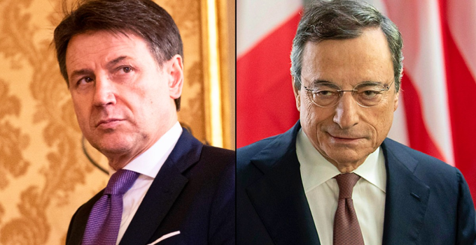 Draghi come Conte